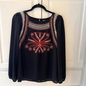 Joy Joy Embroidered Blouse